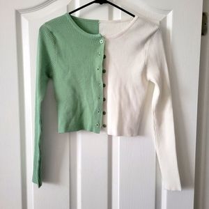 Cropped cardigan